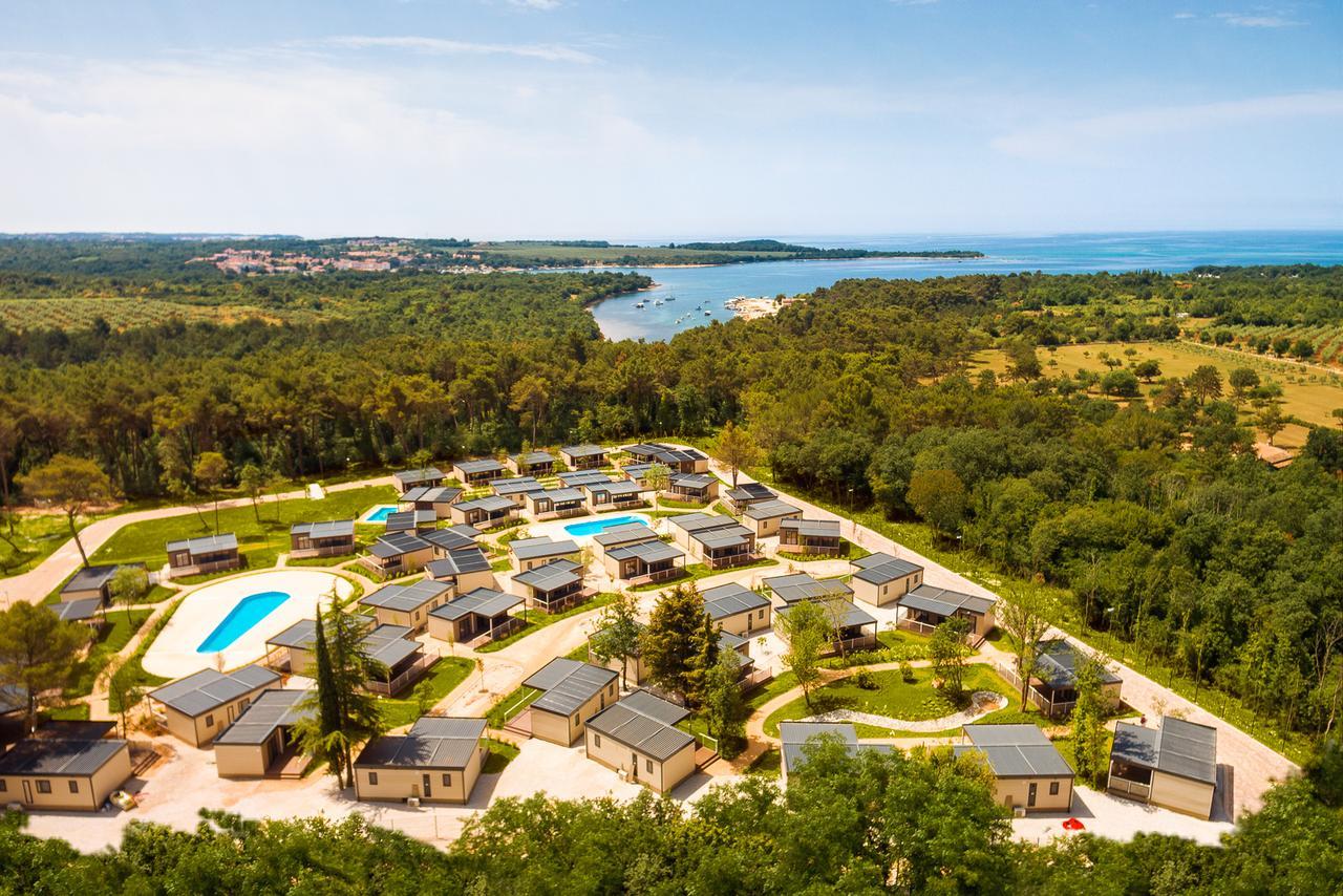 Mobile Homes Camping Santa Marina, Lanterna Tar-Vabriga Zewnętrze zdjęcie View of the resort